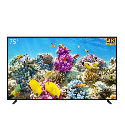 CHINA Ultra HD 75 85 98 100 pulgadas Smart TV TV de pantalla plana WiFi Android 4K LED TV Televisión para la venta proveedor