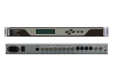 CHINA Interfaces de entrada autos del modulador GQ-3760 cuatro de la corrección DTMB DVB-T2 de la polimerización en cadena proveedor