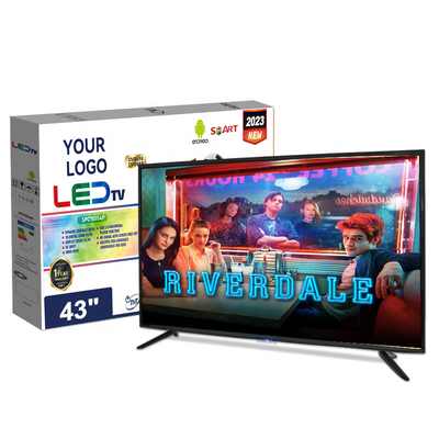 CHINA Fabricante Smart Display Televisión de 43 pulgadas Televisión de 24 32 40 43 50 55 65 pulgadas TV LED con soportes de TV Android proveedor